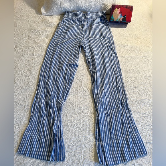 Jolt Linen Blend Casual Pants - Picture 2 of 3